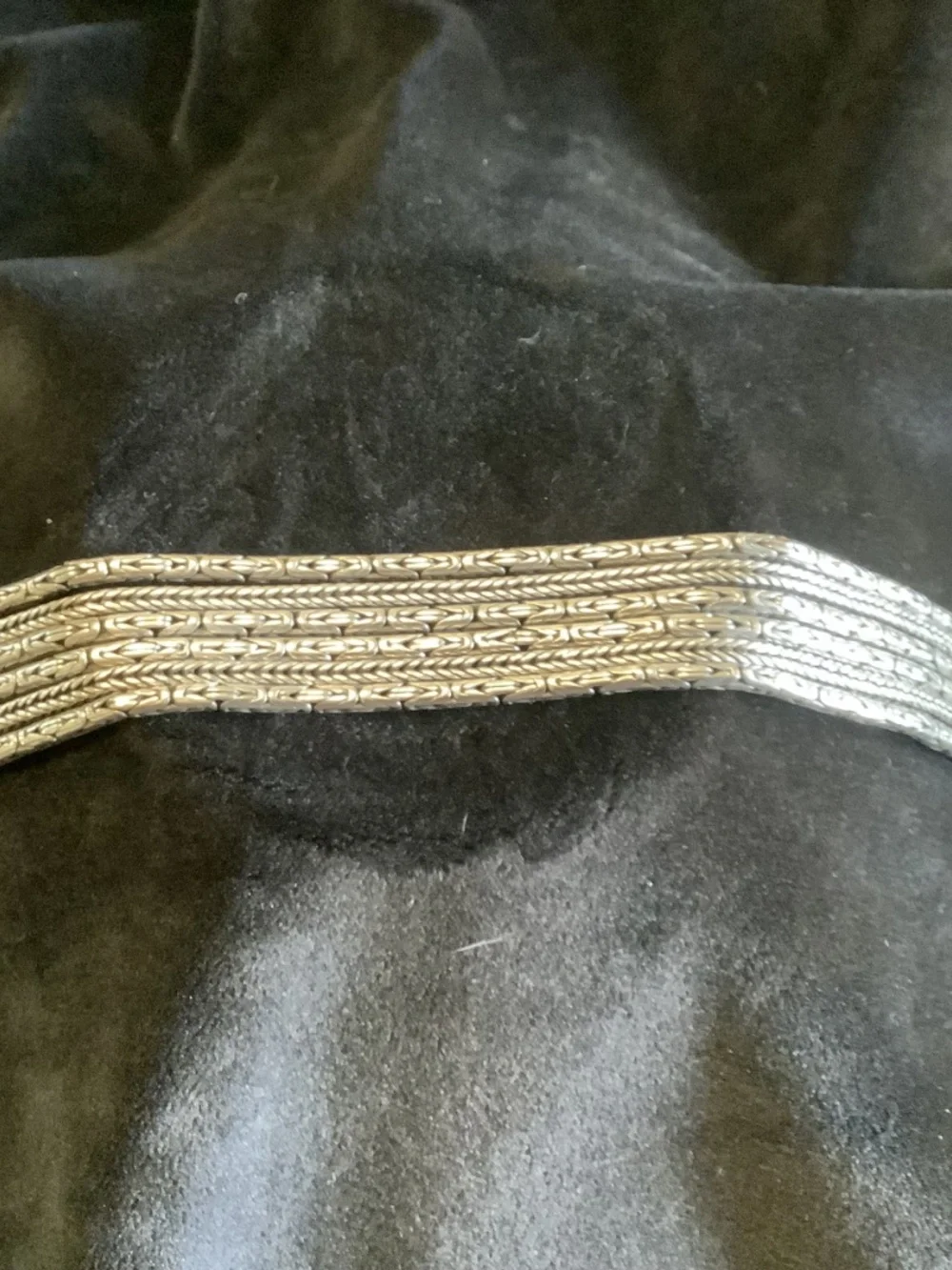 Silpada Go Gorgeous Multi Strand Silver Bracelet